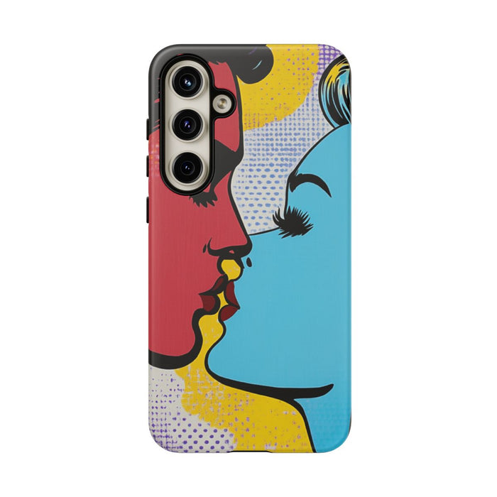 Popart Kussend Koppel