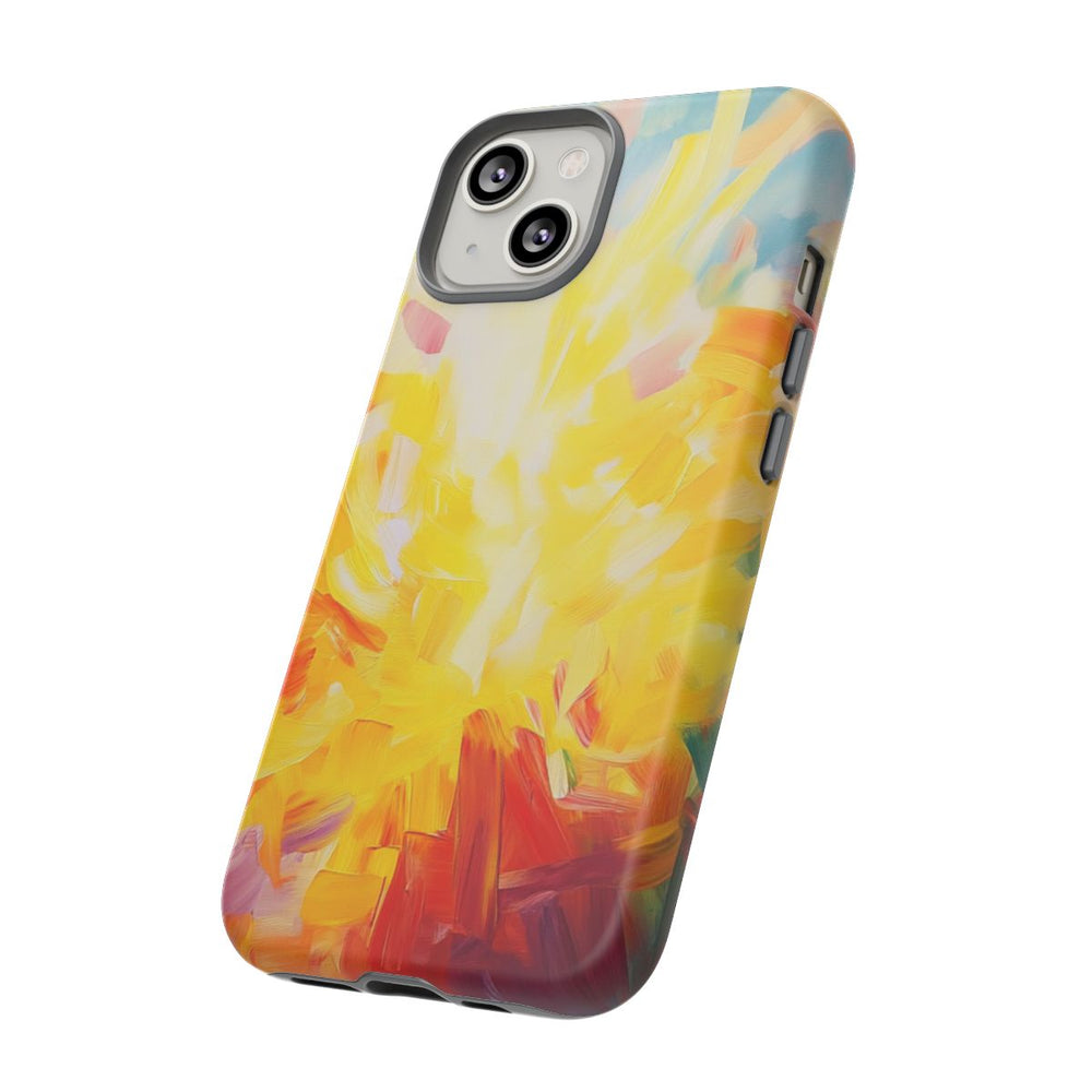 Vrolijke Abstracte Penseelstreken