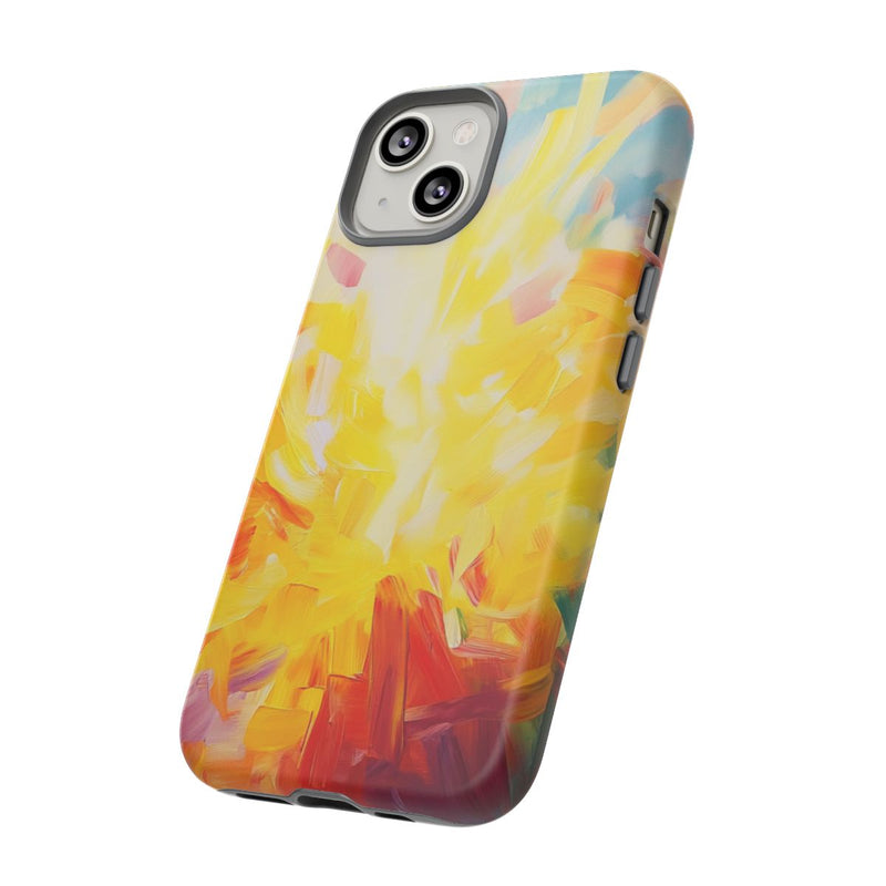 Vrolijke Abstracte Penseelstreken