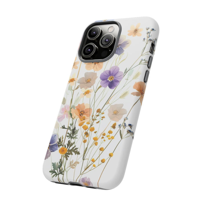 Gepresste Wilde Bloemen in Pasteltinten