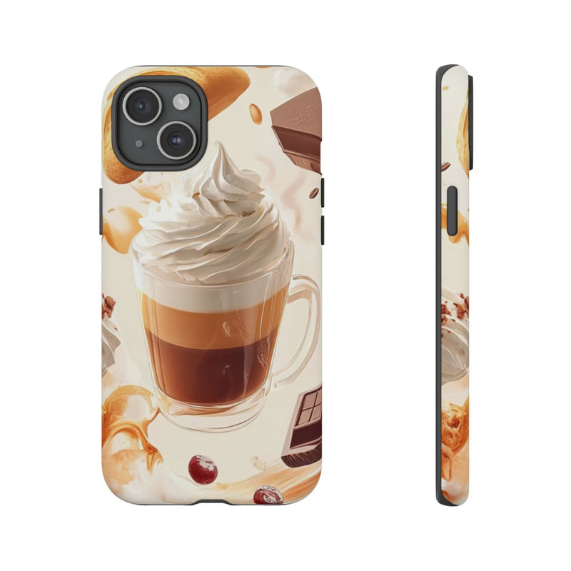 Dynamische Illustratie van Koffie en Zoetigheden