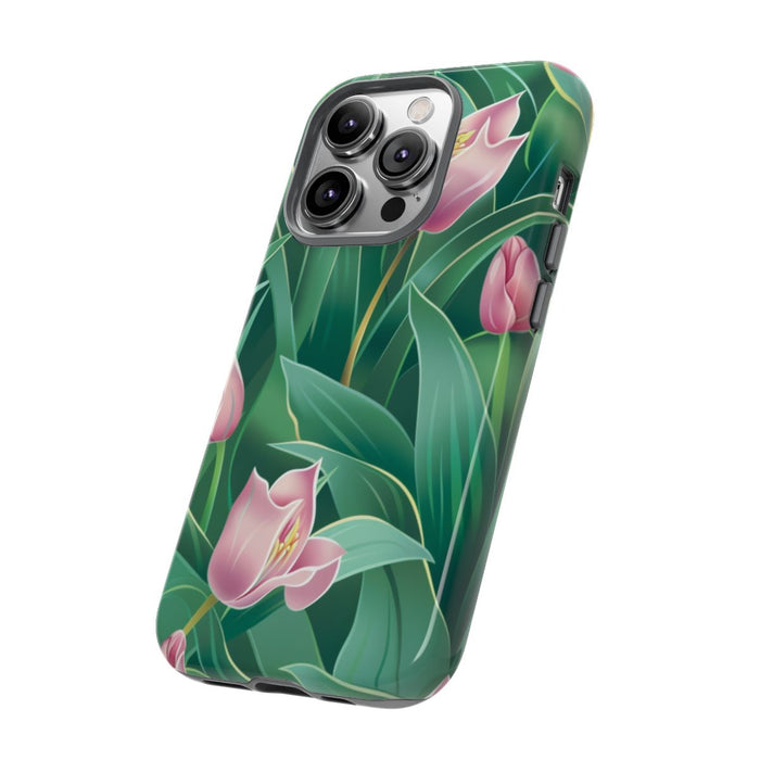 Roze Tulp Bloemenpatroon