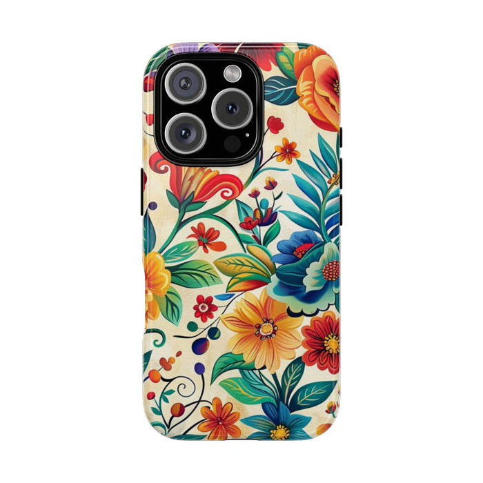 Vrolijk Multicolor Bloemenpatroon