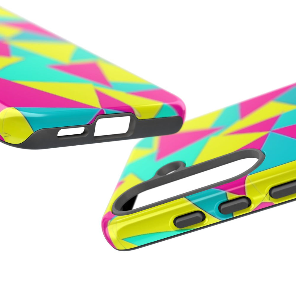 Neon Driehoekenpatroon