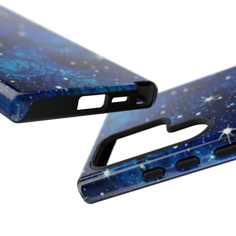Blauw Sterrenstelsel Patroon