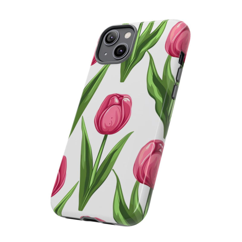 Roze Tulp Bloemenpatroon