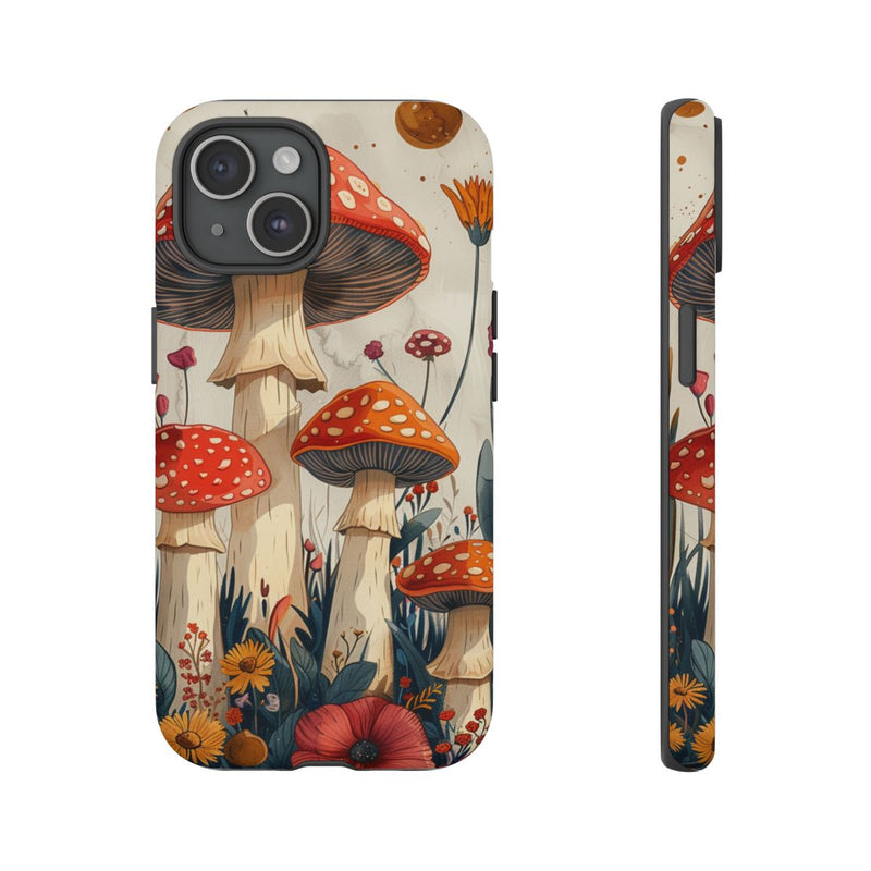 Vrolijke Paddenstoelen en Pastelbloemen