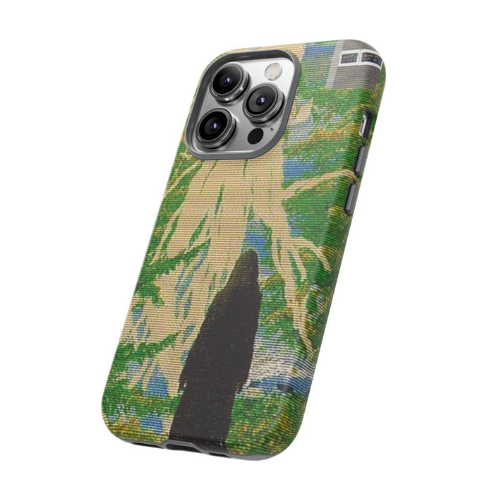 Boslandschap met Geheime Gestalte en Boomwortels