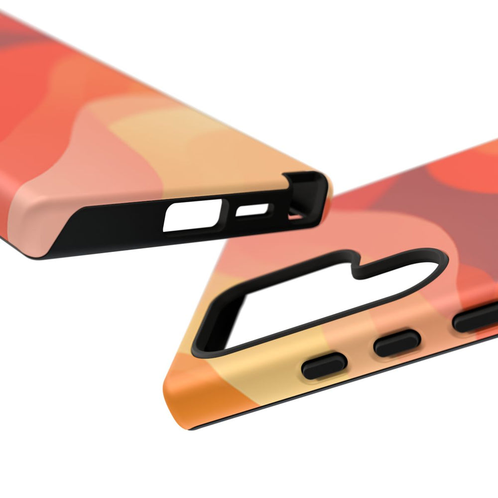Warme Abstracte Golfpatronen