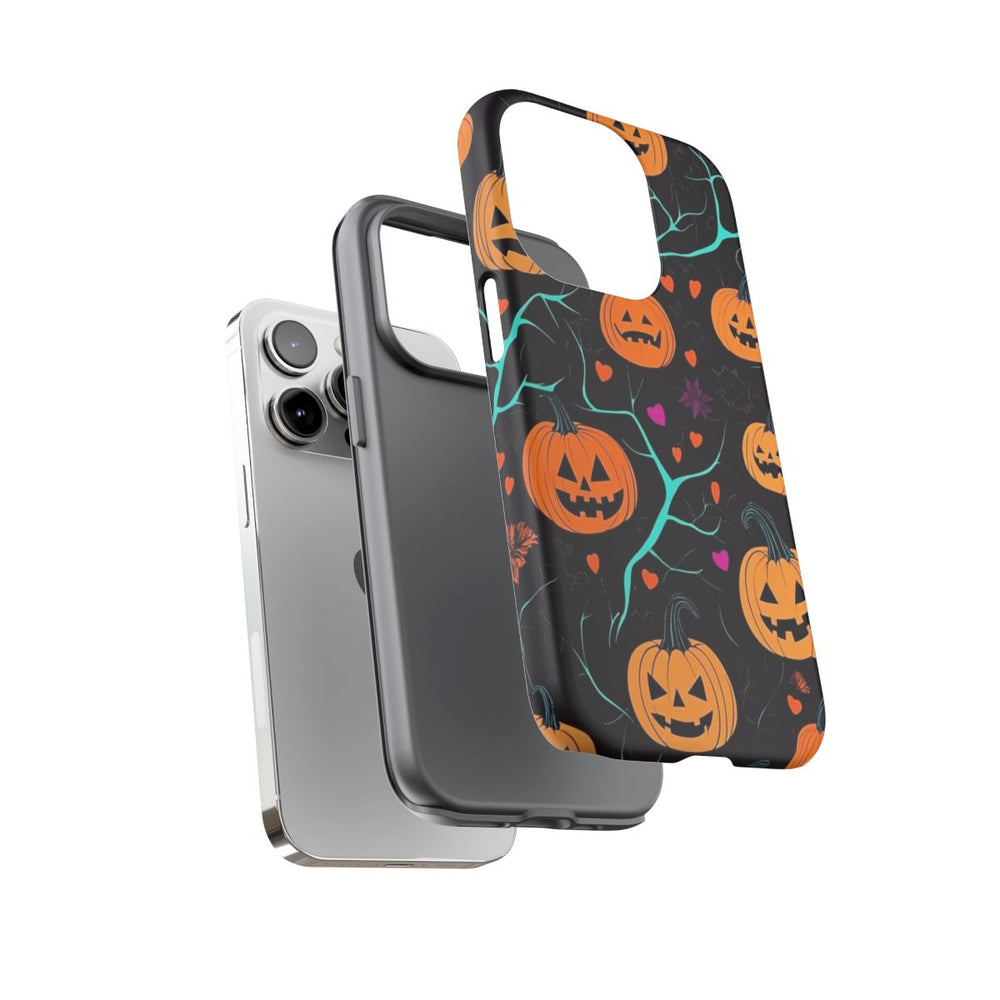 Herfstige Pompoenen en Hartenpatroon