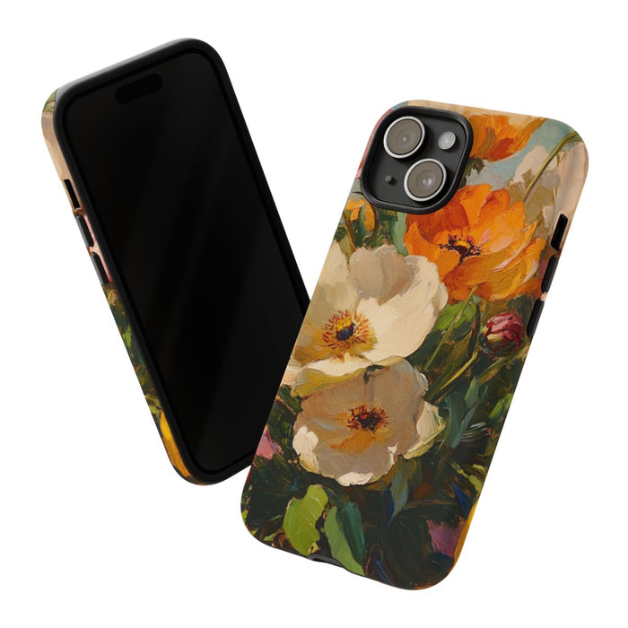 Kleurrijk Olieverfboeket met Bloemen