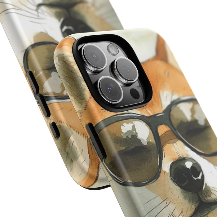 Stoere Shiba Inu met Zonnebril