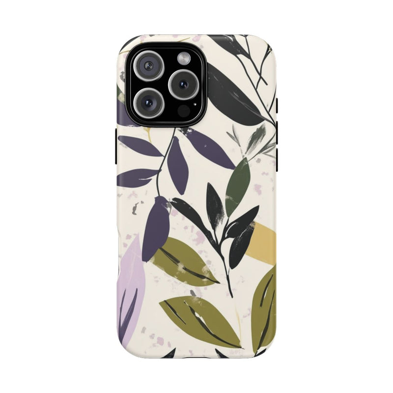 Gestileerd Botanisch Bladerenpatroon