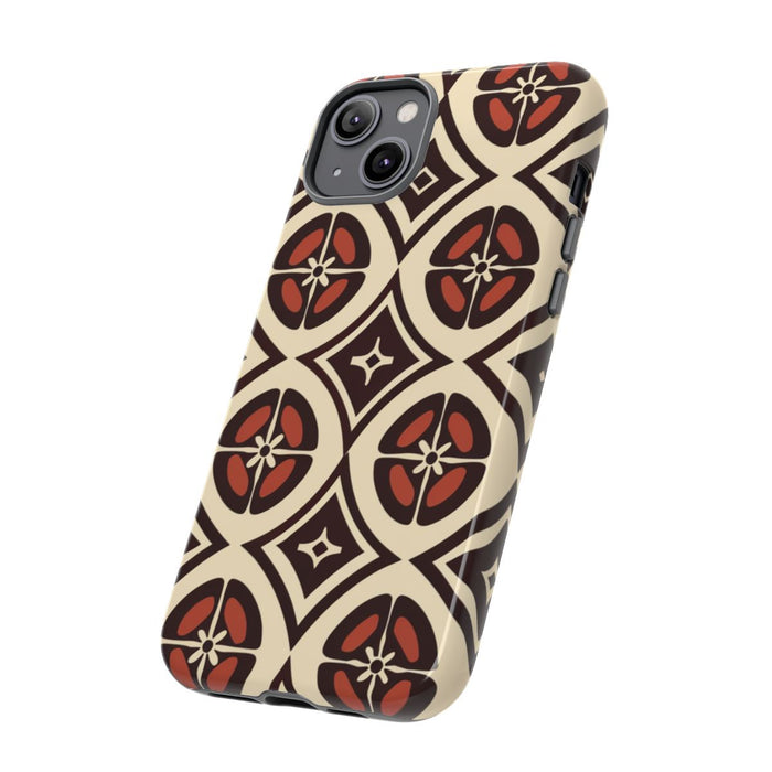 Geometrisch Bruin-Beige Patroon