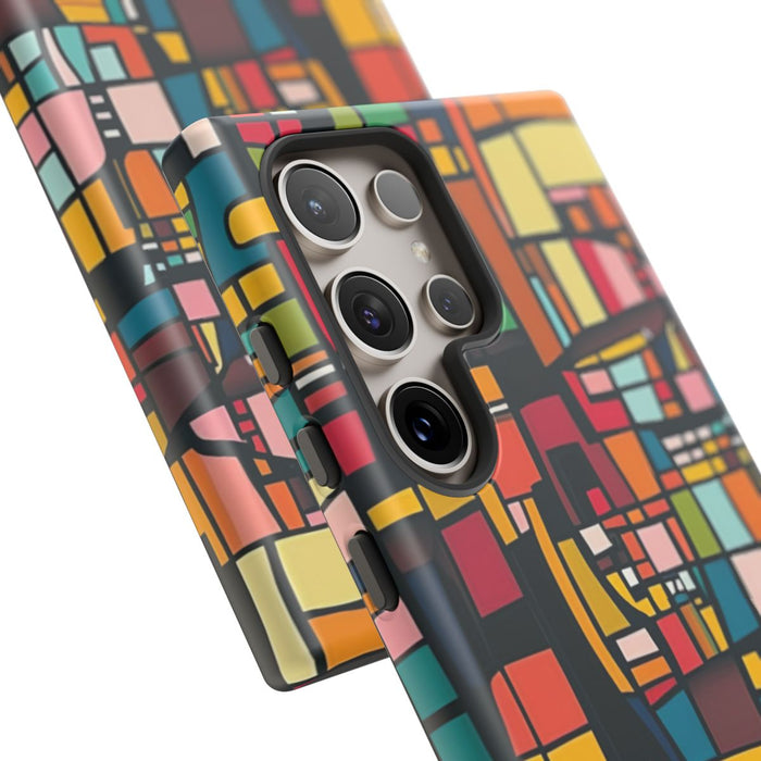 Abstract Kleurrijk Geometrisch Patroon