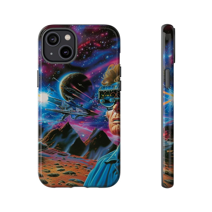 Futuristische Ruimtegevecht met Virtuele Realiteit