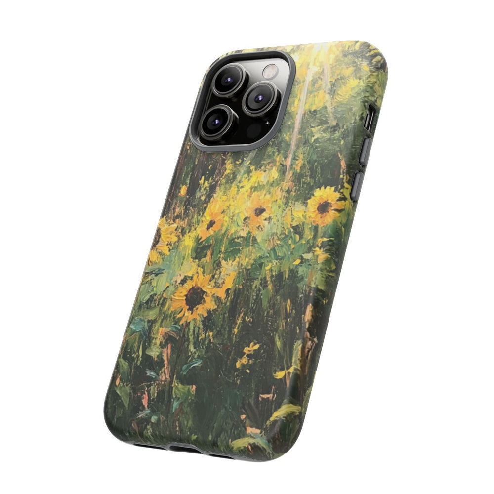 Stralende Zonnebloemen in Bos