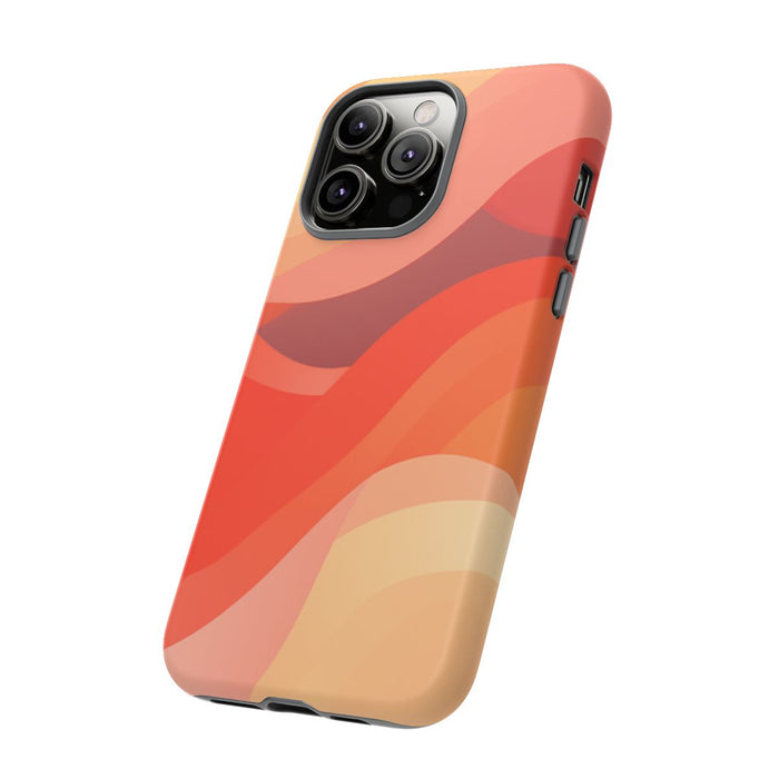 Warme Abstracte Golfpatronen