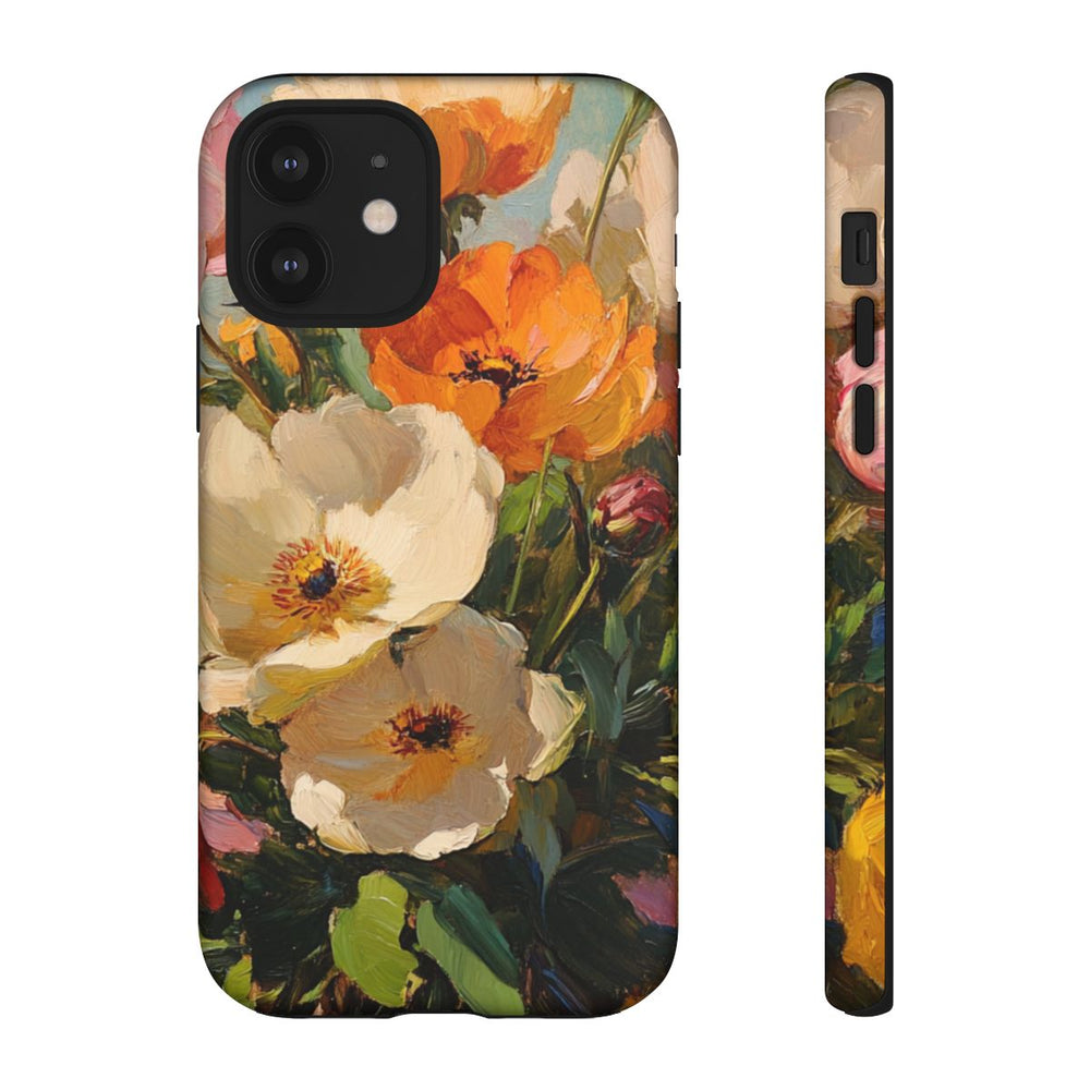 Kleurrijk Bloemen Olieverfschilderij