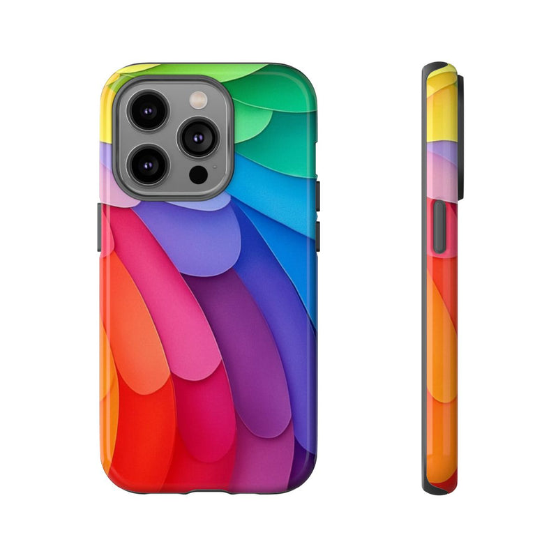Kleurrijk Gelaagd Regenboogpatroon