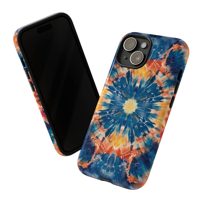 Vrolijk Tie-Dye Mandala Patroon