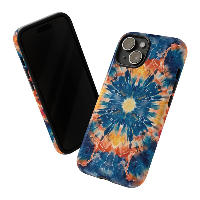 Vrolijk Tie-Dye Mandala Patroon
