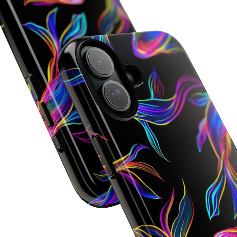 Neonkleurige Vissenpatroon
