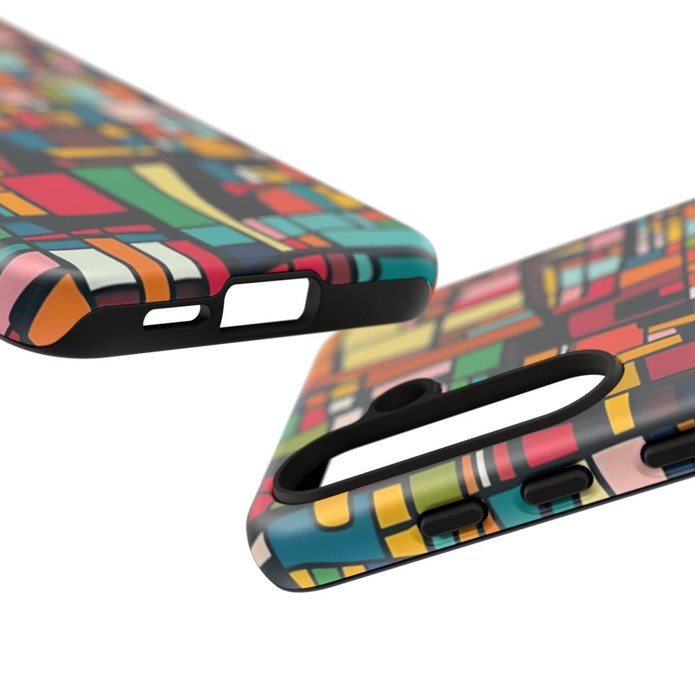 Abstract Veelkleurig Geometrisch Patroon