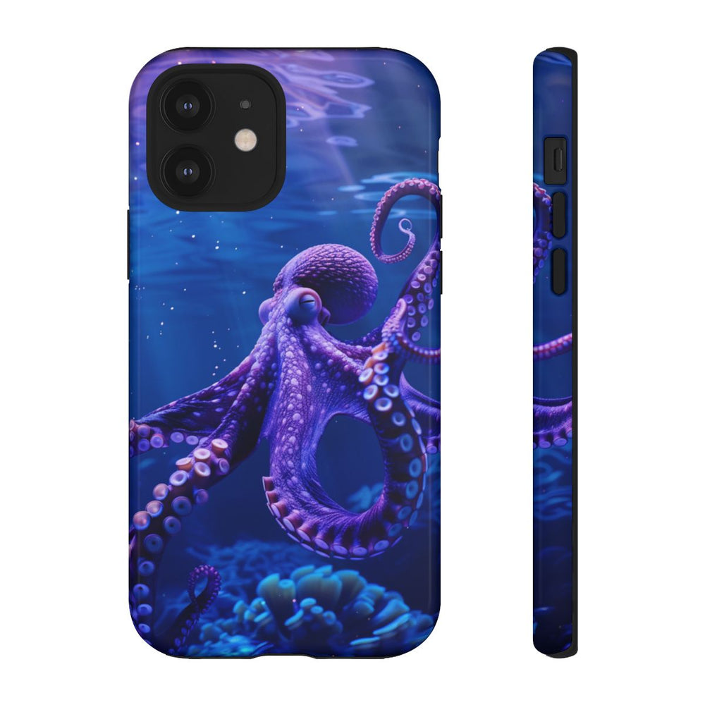 Paarse Octopus Onderwaterlandschap