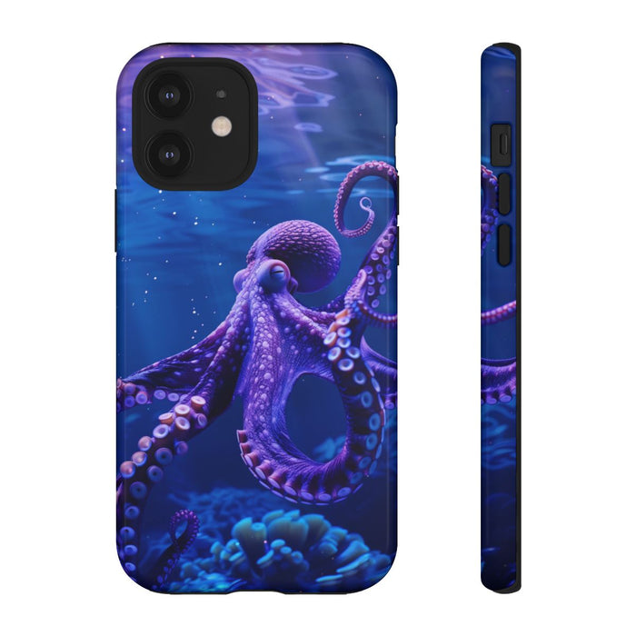 Paarse Octopus Onderwaterlandschap