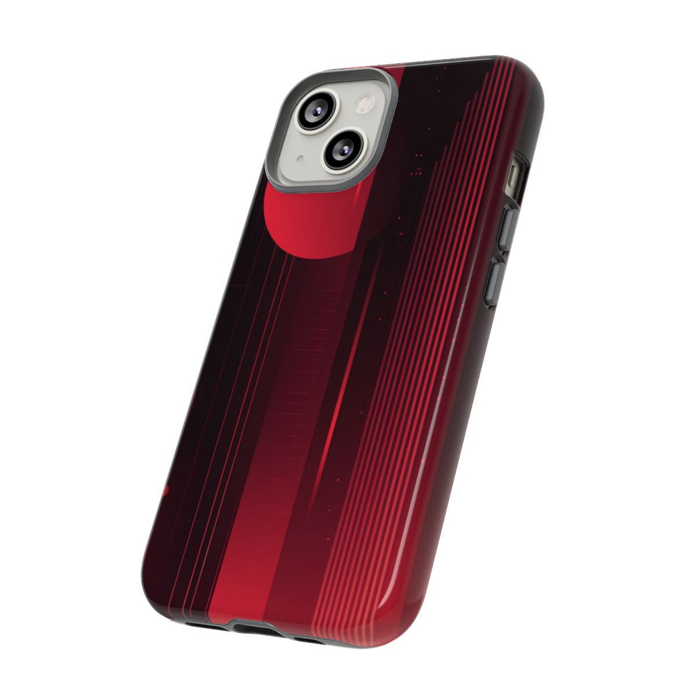 Abstract Rood Geometrisch Ontwerp