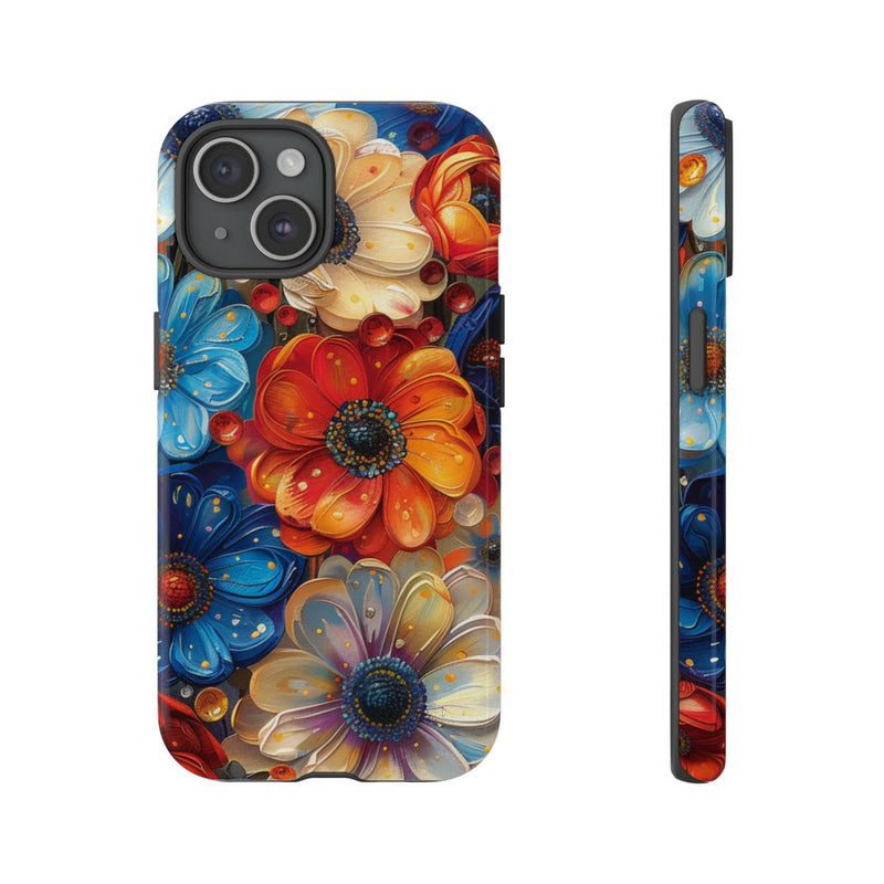 Levendig Abstract Bloemenpatroon