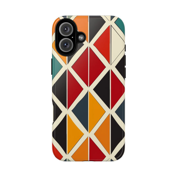 Kleurrijk Geometrisch Diamantpatroon