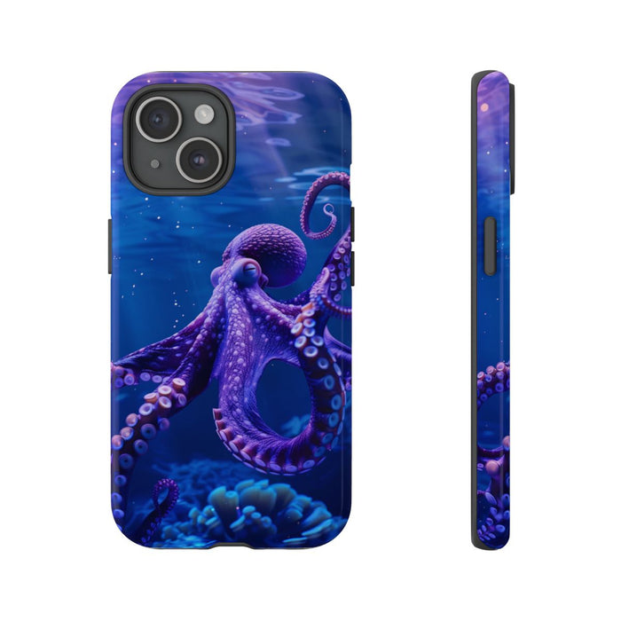 Paarse Octopus Onderwaterlandschap