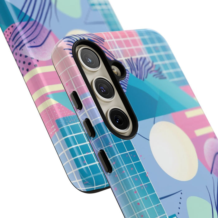 Abstract Geometrisch Patroon in Pasteltinten