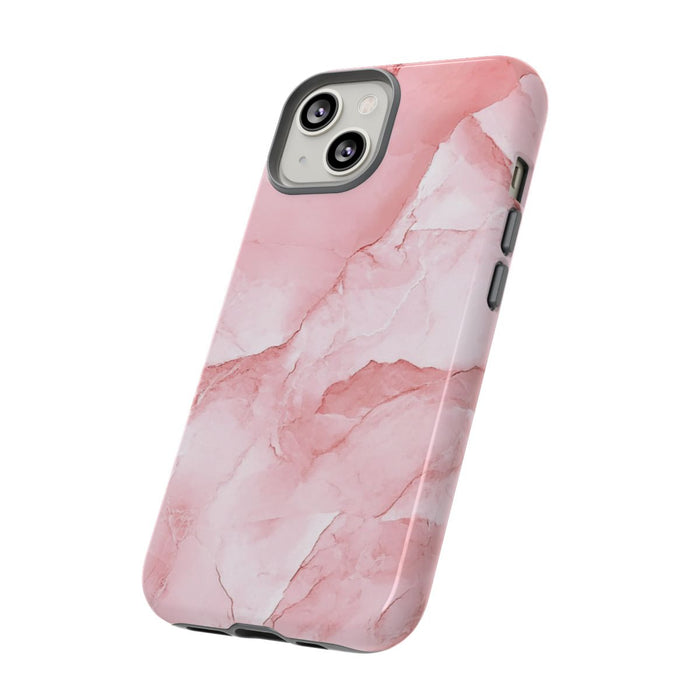 Roze Marmerstructuur met Glanzende Afwerking
