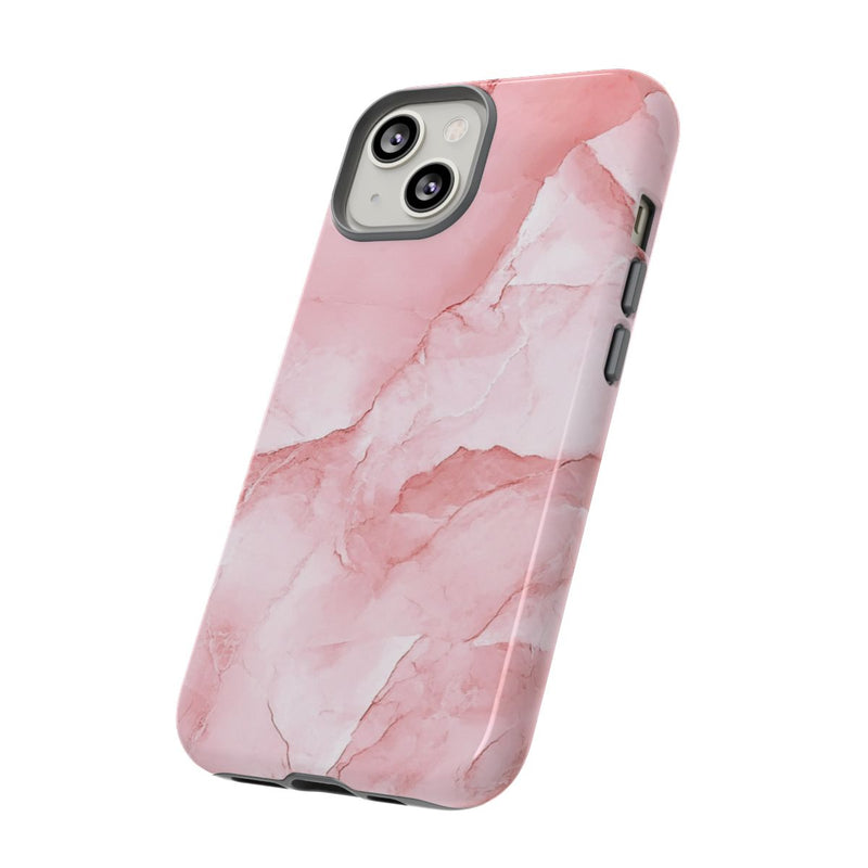 Roze Marmerstructuur met Glanzende Afwerking