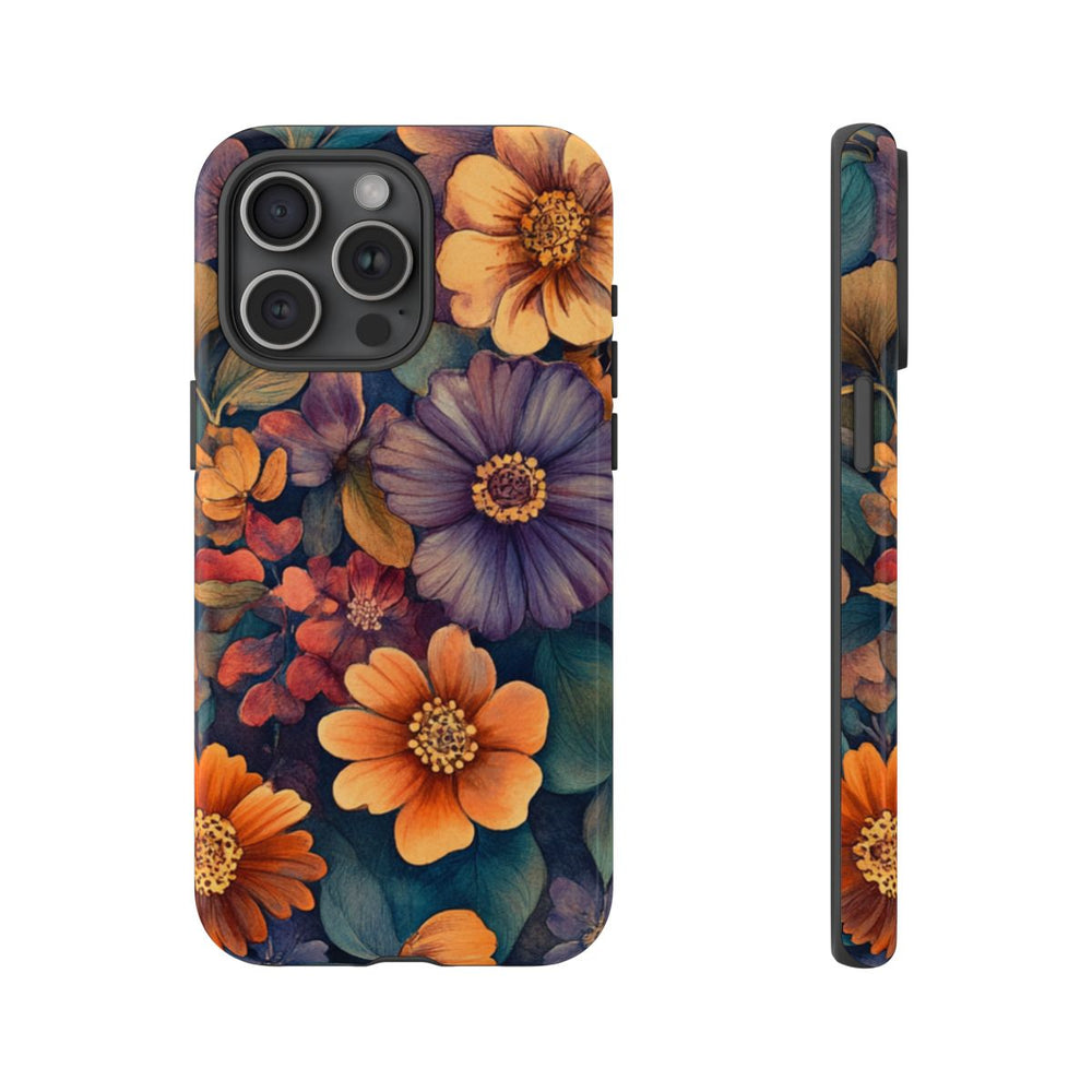 Levendig Aquarel Bloemenpatroon