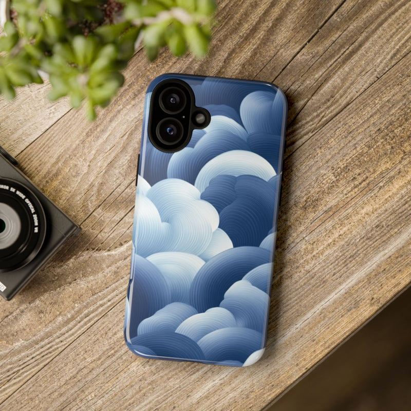 Blauw-Wit Wolkenpatroon