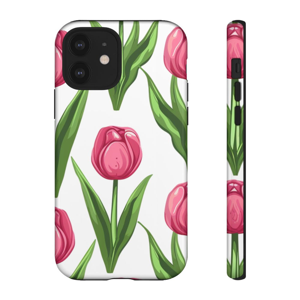 Roze Tulp Bloemenpatroon