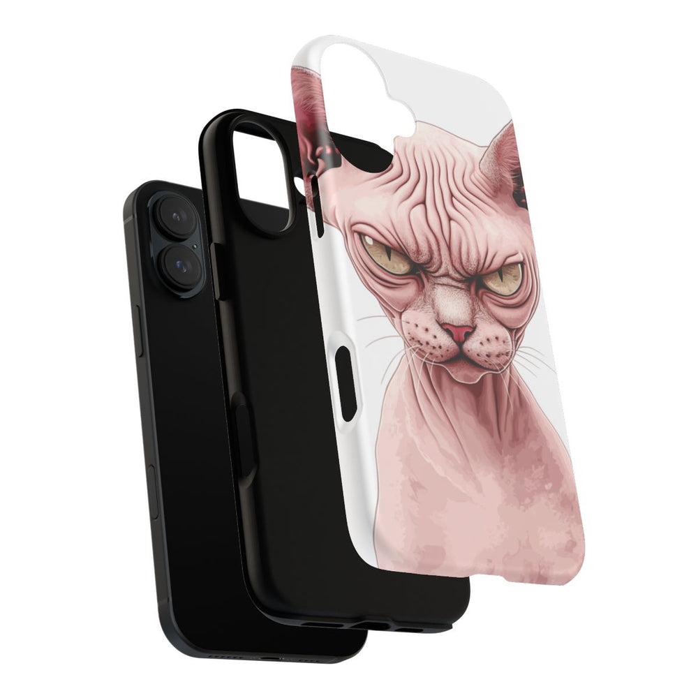 Roze Sfinxkat Illustratie
