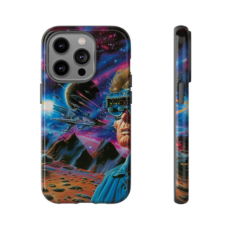 Futuristische Ruimtegevecht met Virtuele Realiteit