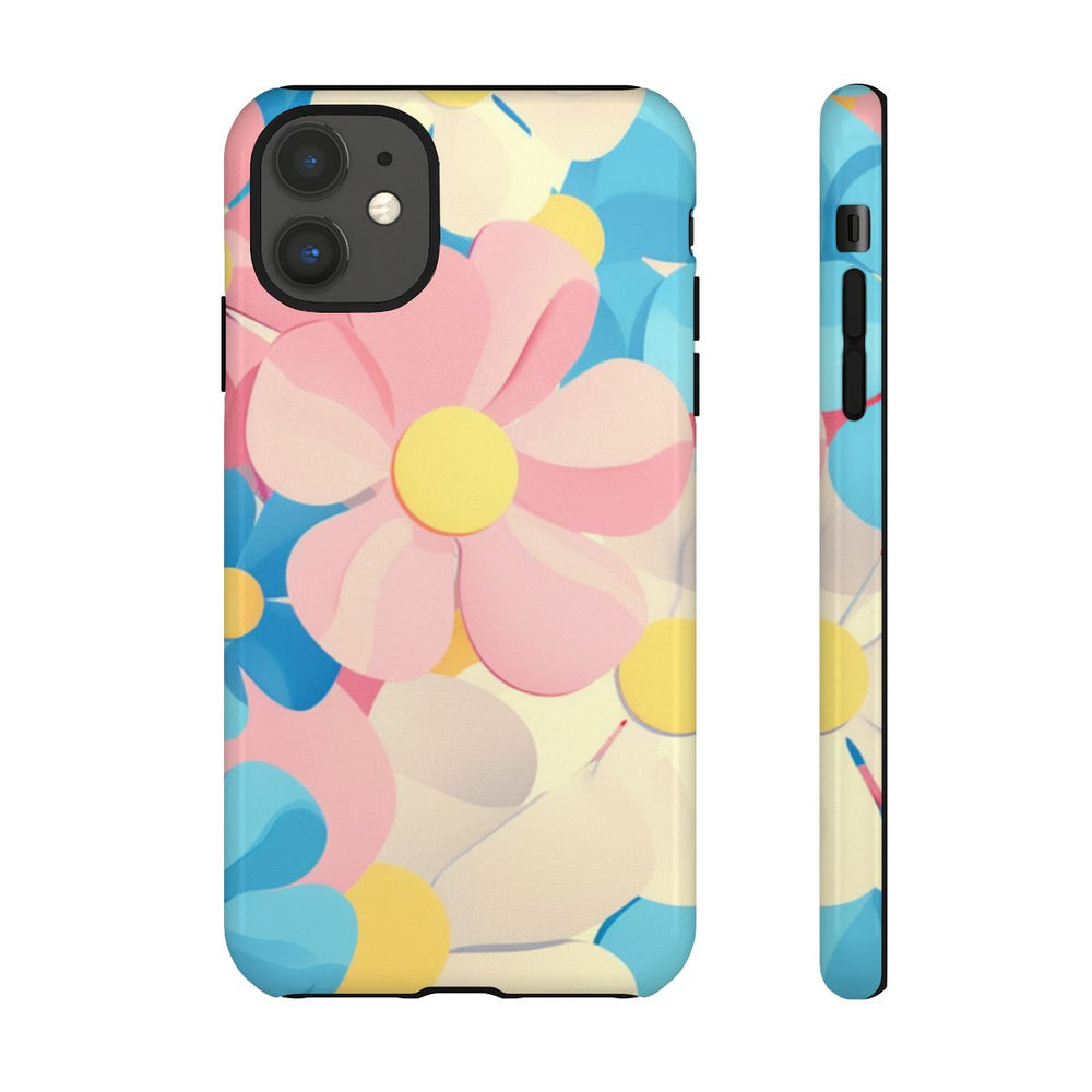 Vrolijk Pastel Bloemenpatroon