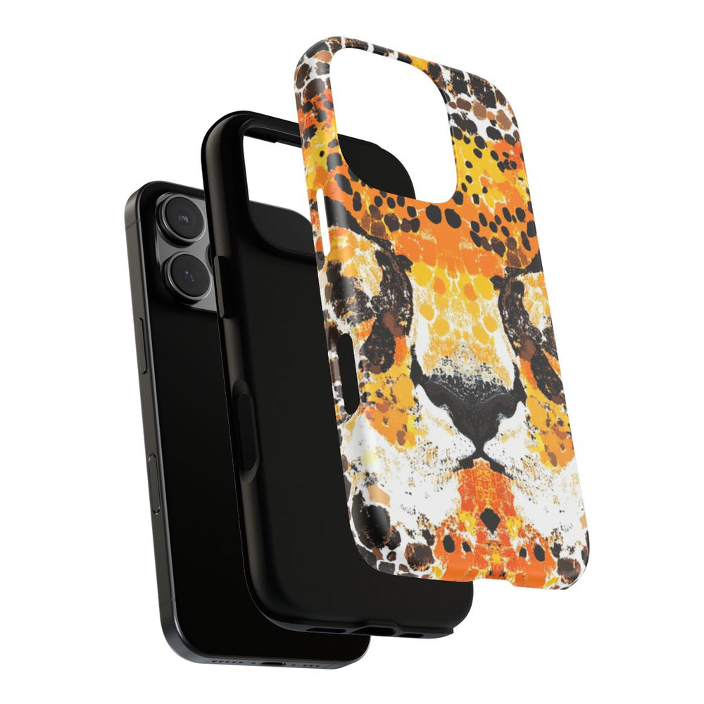 Abstracte Cheetagezicht Patroon