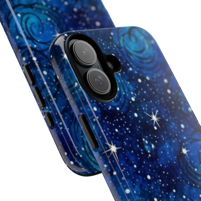 Blauw Sterrenstelsel Patroon