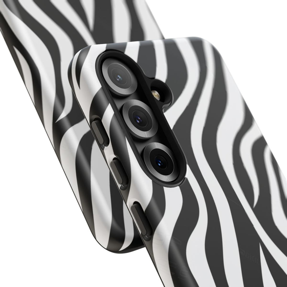 Zwart-Wit Zebra Strepenpatroon