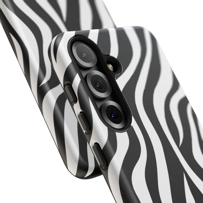 Zwart-Wit Zebra Strepenpatroon