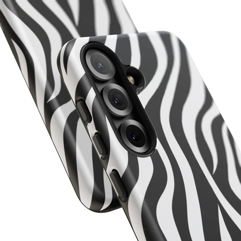 Zwart-Wit Zebra Strepenpatroon
