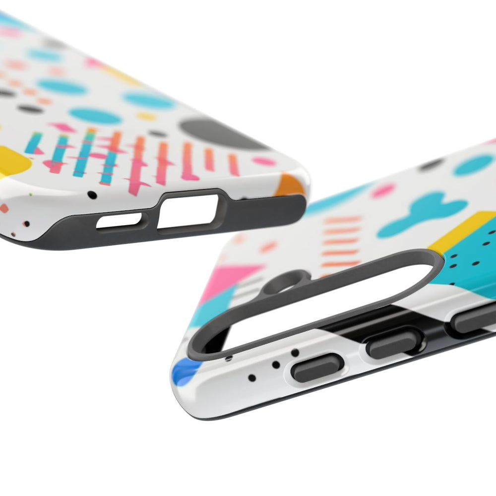 Kleurrijk Memphis Stijl Geometrisch Patroon