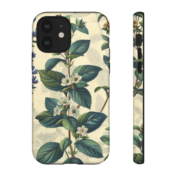 Vintage Botanisch Kruidenpatroon